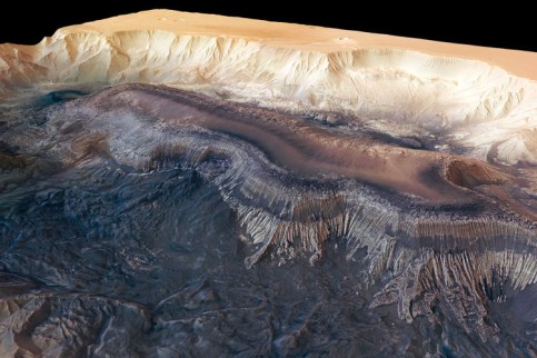 Aufnahmen vom «Grand Canyon des Mars»